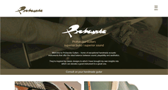 Desktop Screenshot of prohaszkaguitars.com